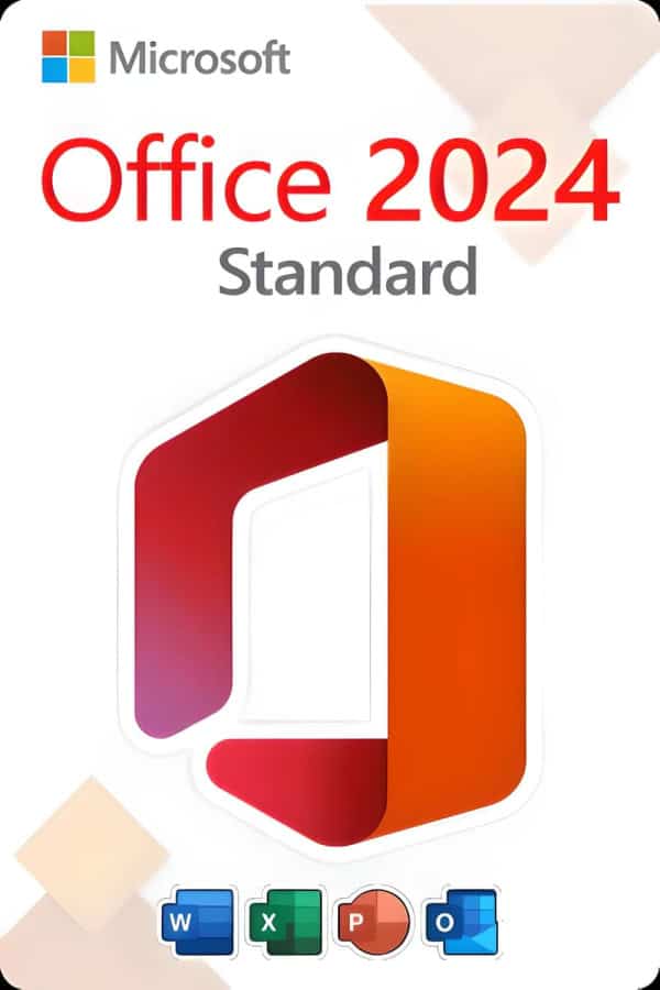 Microsoft Office 2024 Standard Lizenz für 3 Geräte