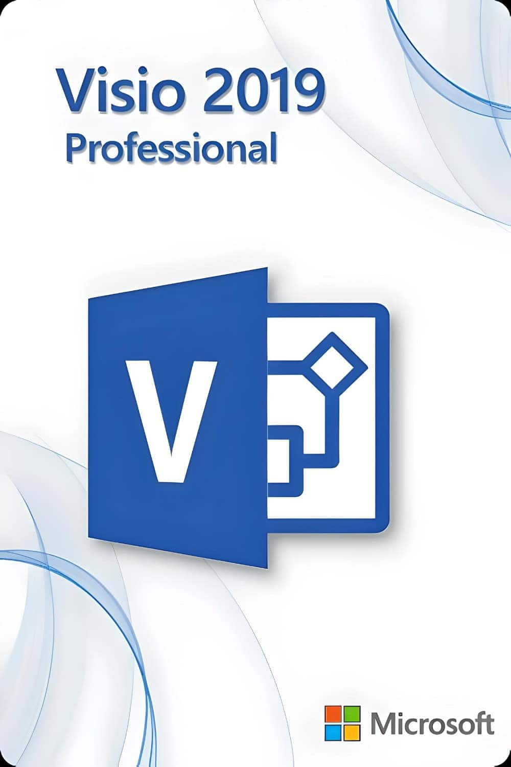 Microsoft Visio 2019 Professional Lizenz für 3 Geräte