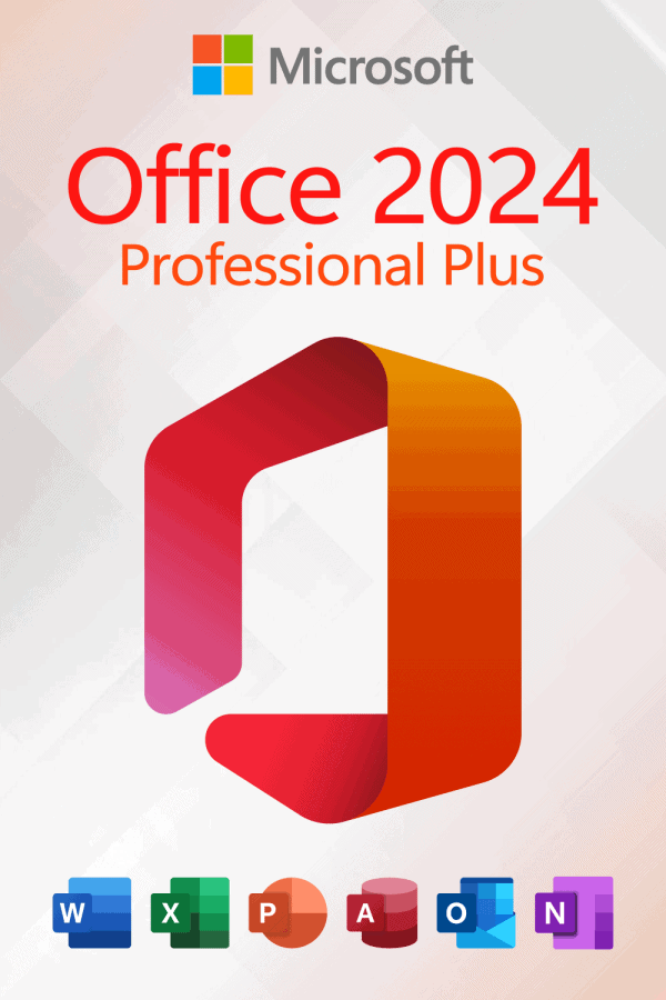 Microsoft Office 2024 Professional Plus Lizenz für 3 Geräte